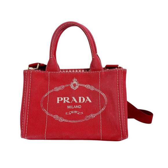 PRADA Red Tote Bag - Picture 2 of 15